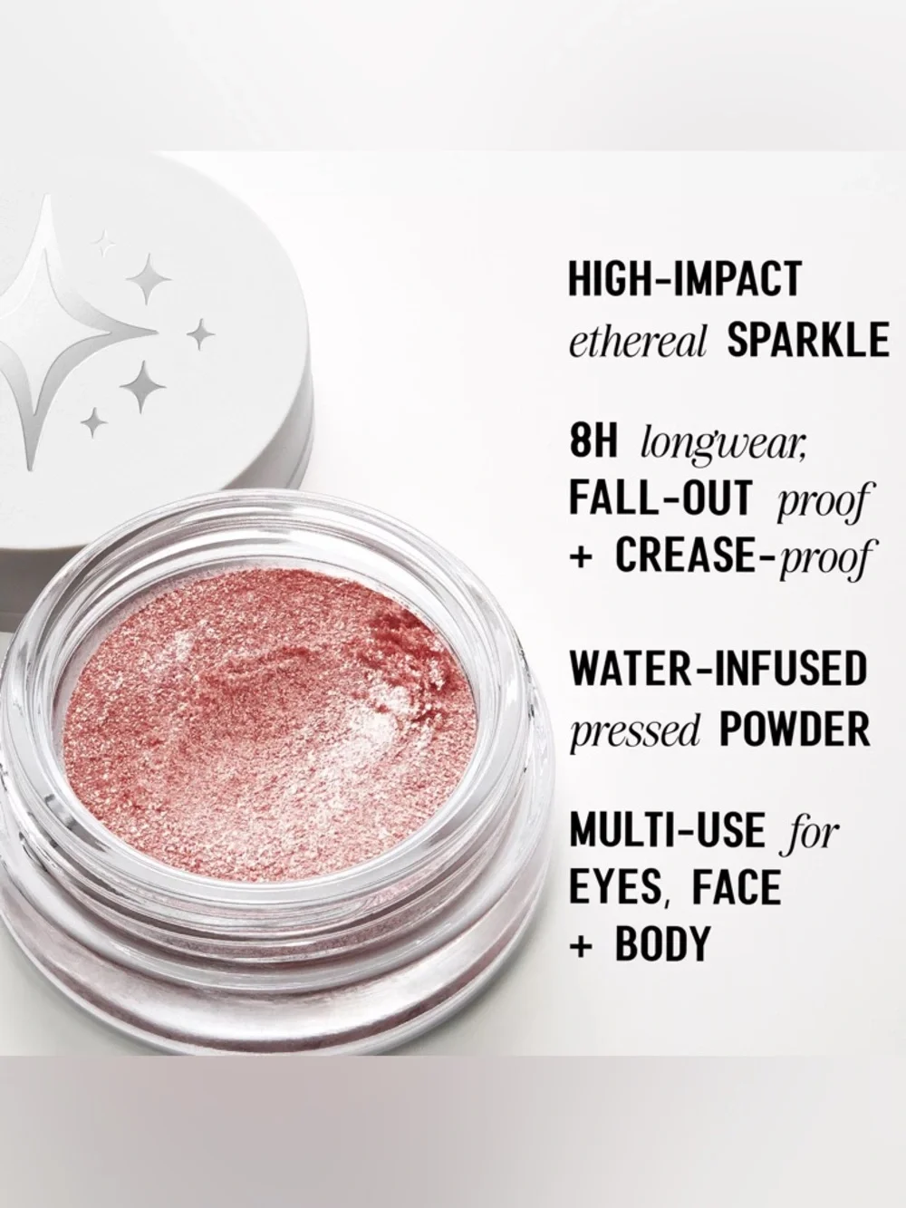 Half Magic Glitterpuck Pressed Glitter for Eyes, Face + Body - Picture 4 of 13